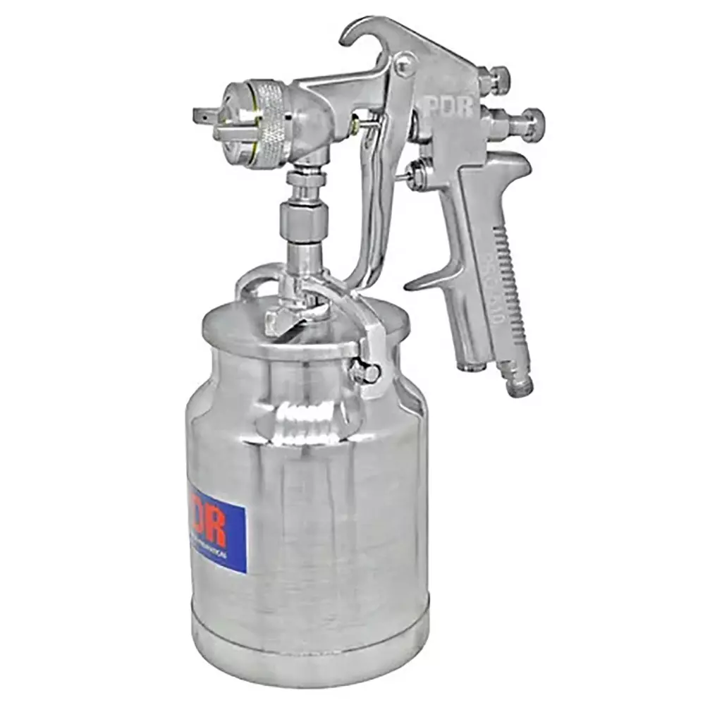 Pistola Pintura Sucção Com Regulagem Bico 1,6mm PDR